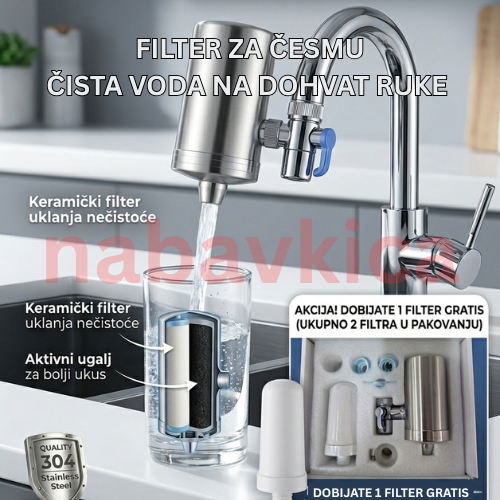 2 u 1 Filter i Česma za vodu