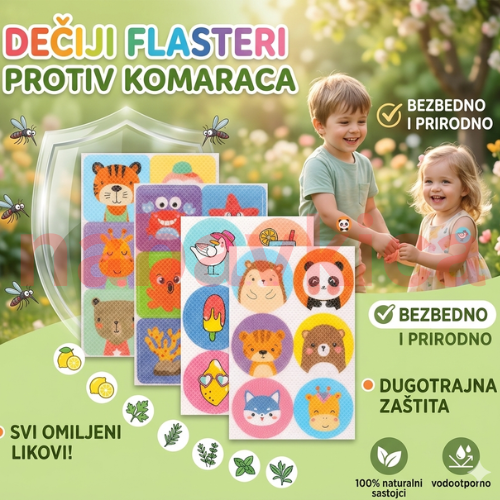 Flasteri Protiv Komaraca za Decu i Odrasle