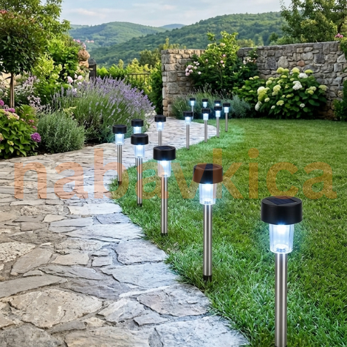 Solarna Lampa Za Dvorište 10 komada