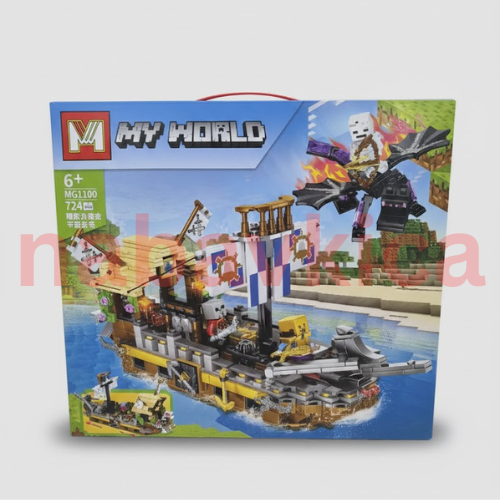 MINECRAFT LEGO KOCKICE