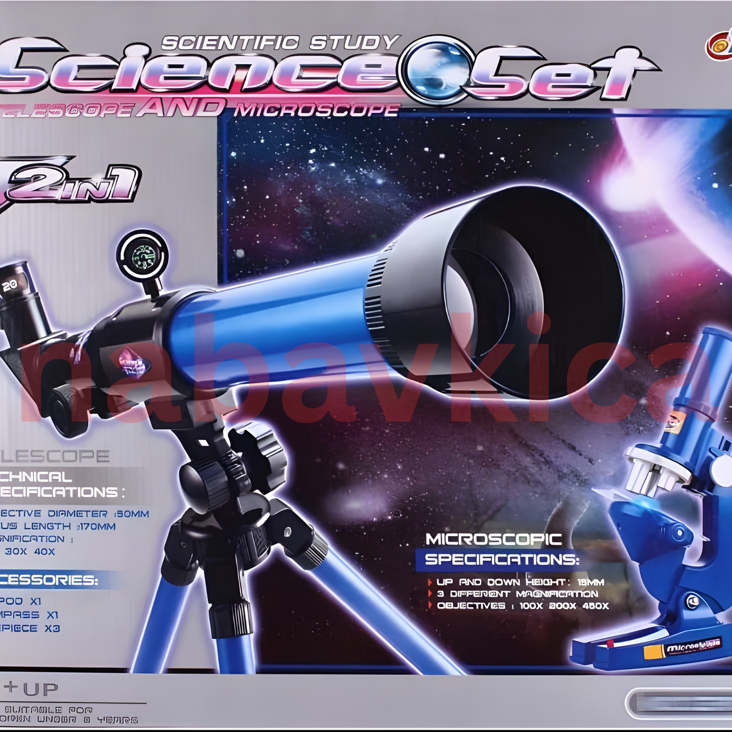 TELESKOP + MIKROSKOP SET ZA DJECU