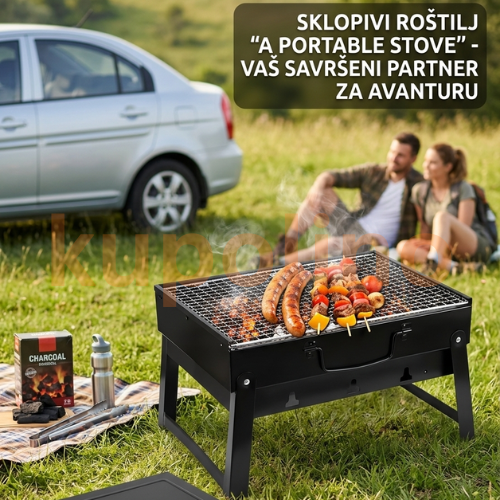 Prenosivi Rasklopivi Roštilj