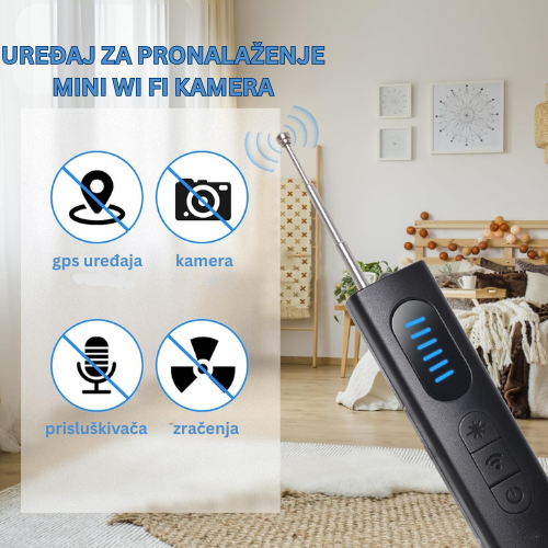 Pronalazač Kamera, GPS Uređaja i Prisluškivača NOVO!