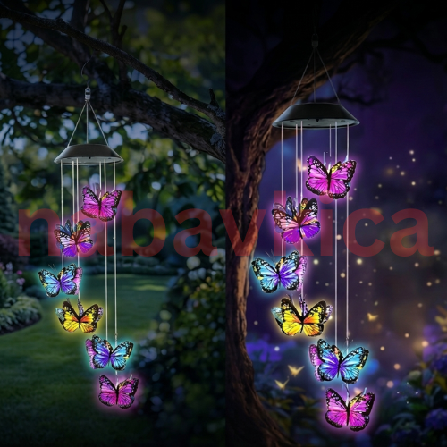 Led Solarne Lampe sa dekoracijom