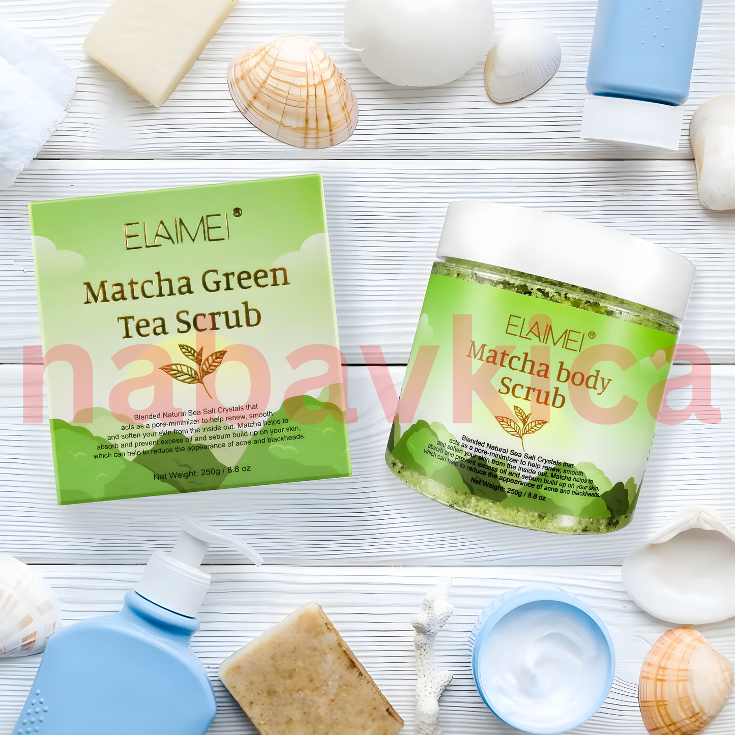 PILING OD ZELENOG ČAJA - MATCHA