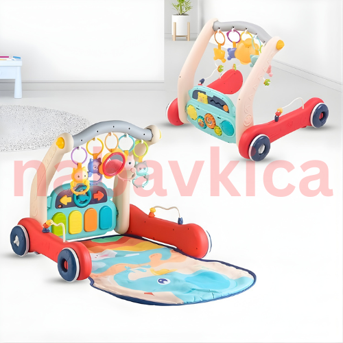 2 u 1 Hodalica Za Djecu I Piano Igraonica
