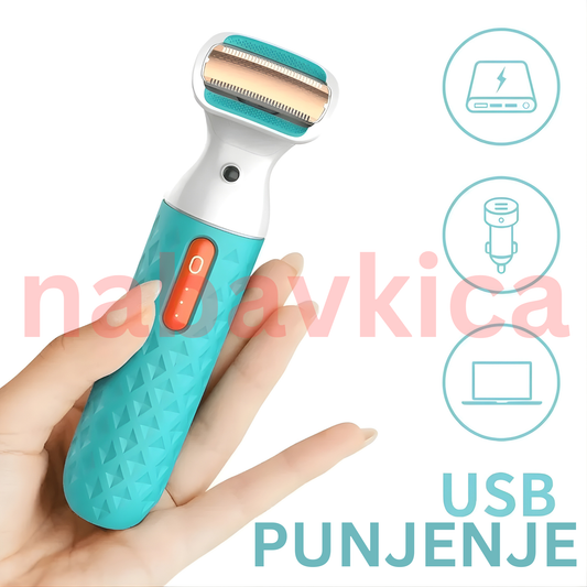 VODOOOTPORAN ŽENSKI BRIJAČ