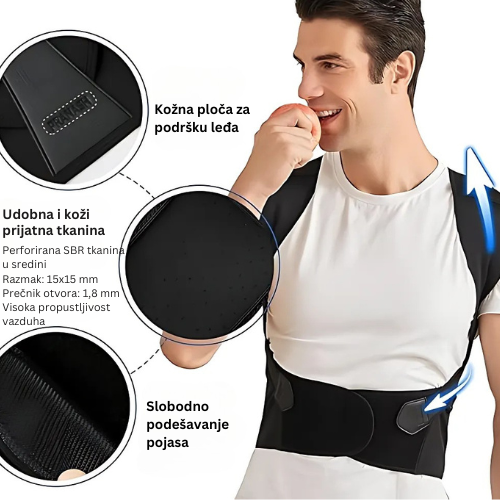 UNAKRSNI POJAS ZA PRAVILNO DRŽANJE